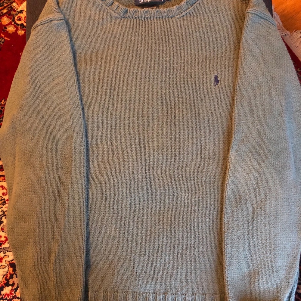 Sage green Ralph Lauren knit sweater